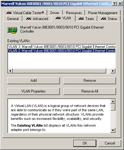 Как настроить vlan windows 7